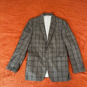 Todd Snyder Charcoal Plaid Suit